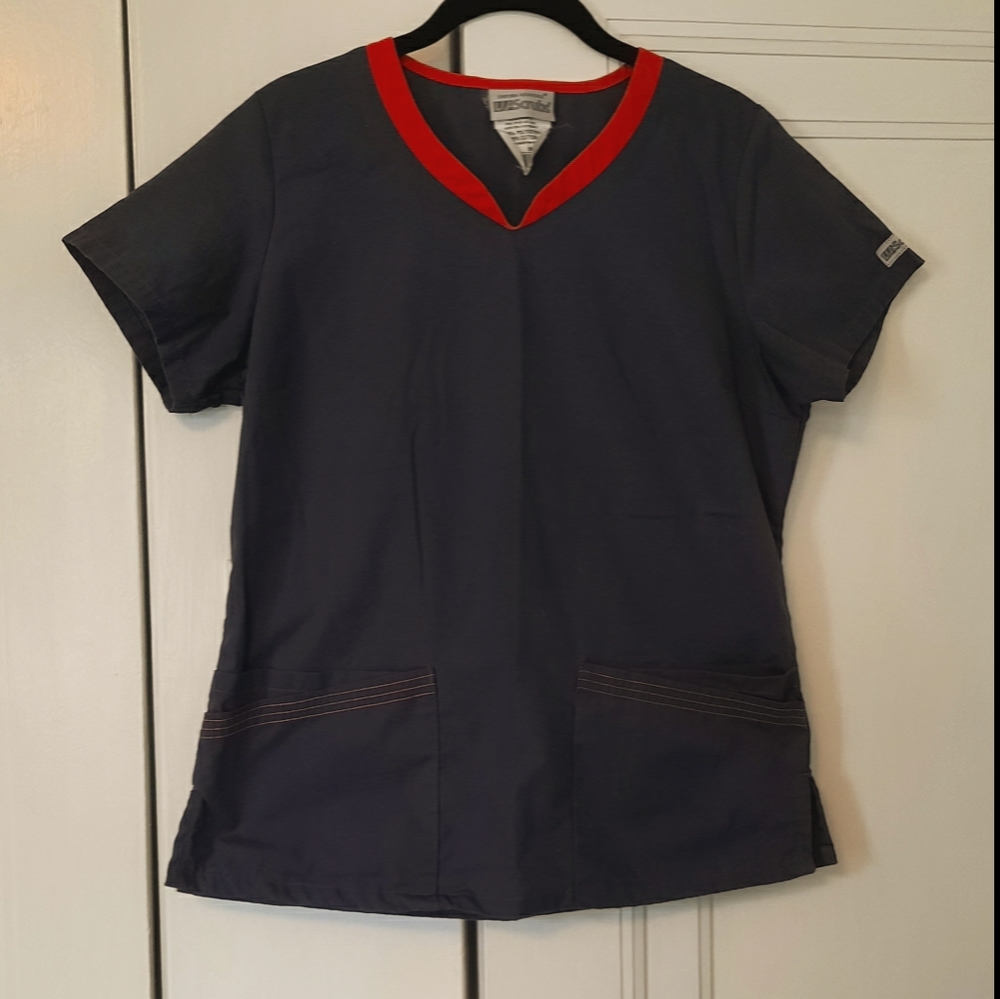 Uniform Advantage Sweetheart scrub top